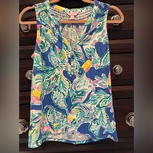 Lilly Pulitzer Essie tank top, excellent condition